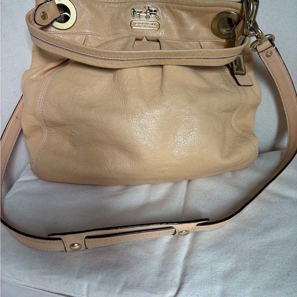 Vintage Coach Leather Madison Hippie Handbag